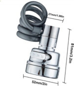 360°ROTATABLE SWIVEL MOVABLE FAUCET - Image 2