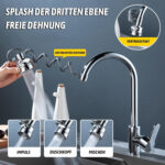 360°ROTATABLE SWIVEL MOVABLE FAUCET - Image 6