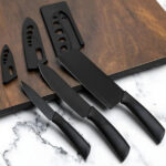 3PCS BLACK KNIFE
