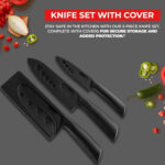 3PCS BLACK KNIFE - Image 6