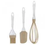 3PCS KITCHEN SILICONE BRUSH SET