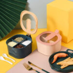 4 COMPARTMENTS SEASONING BOX SPICE JAR - Image 5