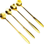 4 PCS GOLDEN SPOON SET - Image 5
