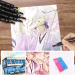 48 PCS COLOR MARKERS PEN - Image 2