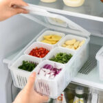 6 GRID FRIDGE STORAGE CONTAINER - Image 2