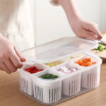 6 GRID FRIDGE STORAGE CONTAINER - Image 4