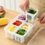 6 GRID FRIDGE STORAGE CONTAINER - Image 5