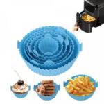 6 PCS SILICONE AIR FRYER