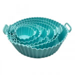 6 PCS SILICONE AIR FRYER - Image 4