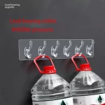 6 ROWS MULTIFUNCTIONAL TRANSPARENT STICKY HOOK - Image 2