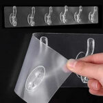 6 ROWS MULTIFUNCTIONAL TRANSPARENT STICKY HOOK - Image 5