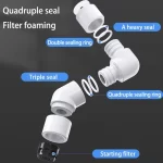 720 DEGREE PLASTIC WATER FAUCET - Image 2