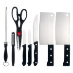 8 IN 1 STAINLESS STEEL KITCHEN KNIFE SETS