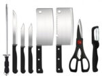 8 IN 1 STAINLESS STEEL KITCHEN KNIFE SETS - Image 2