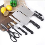 8 IN 1 STAINLESS STEEL KITCHEN KNIFE SETS - Image 4