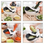 9 IN 1 MULTI FUNCTION ROTATE VEGETABLE CUTTER - Image 3