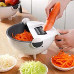 9 IN 1 MULTI FUNCTION ROTATE VEGETABLE CUTTER