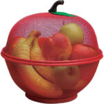 APPLE SHAPE NET FRUITS BASKET - Image 7