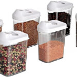 750 ML EASY FLOW KITCHEN CONTAINER(SET OF 6)