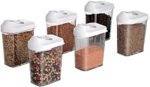 750 ML EASY FLOW KITCHEN CONTAINER(SET OF 6)