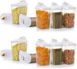750 ML EASY FLOW KITCHEN CONTAINER(SET OF 6) - Image 3