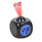 DIGITAL LCD VOICE ALARM CLOCK