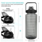 3 PCS Transparent Motivational Water Bottles - Image 11