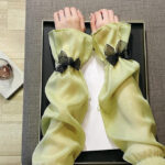 SUNPROOF ARM SLEEVES WITH BOW ( 1 PAIR ) - Image 7