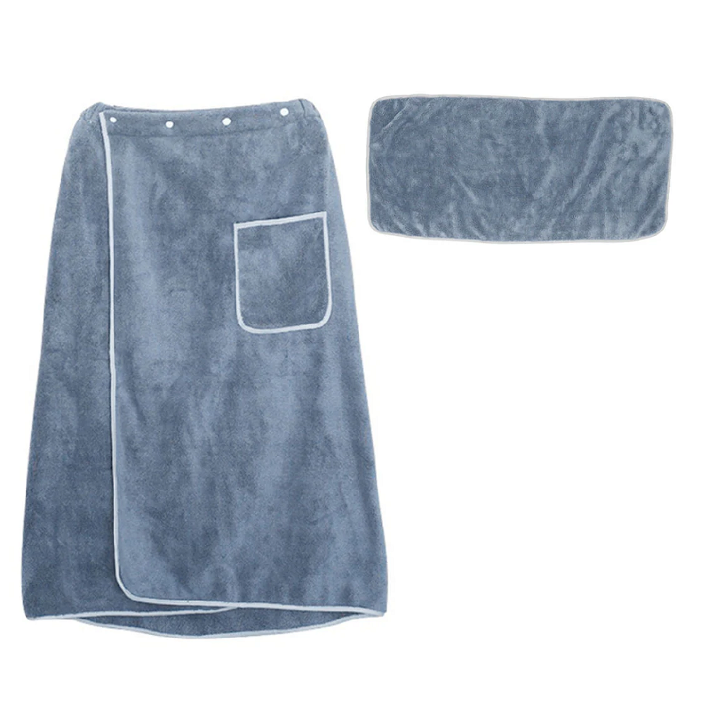 1HdLIw Wearable Bath Towels for Men - Image 1