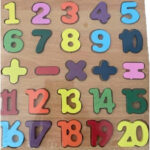 Wooden Number Puzzle