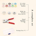 GROMMET TOOL WITH BOX AND COLOURFUL CLIP - Image 2