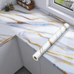 White Blue Marble Foil (TA-061) - Image 2