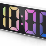 Rainbow LED Clock