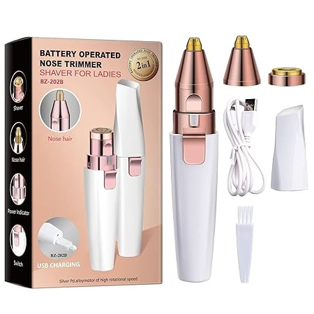 1dfb74 2 In 1 Eyebrow Trimmer - Image 1