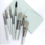 8 PCS MAKEUP BRUSH SET WITH BAG - Image 2