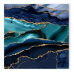 OCEAN BLUE MARBLE FOIL (TA-097)