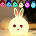 SILICONE RABBIT NIGHT LAMP
