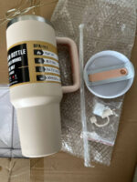 HEAVY Vacuum Insulated Tumbler CREAM