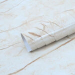 CREAM MARBLE FOIL PAPER STICKER - Image 6
