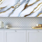White Blue Marble Foil (TA-061) - Image 6