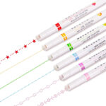 6 IN 1 DRAWING LINER PEN WITH SKETCH PEN
