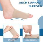 Arch Support Sleeve Cushion HEEL SOCKS - Image 2