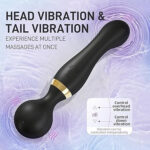 Double vibration body massager - Image 2