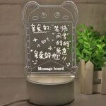 ACRYLIC MESSAGE BOARD RECTANGLE