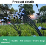 SOLAR GARDEN LIGHTS (2 PIS SET) - Image 2