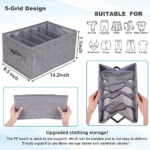 6 Compartment Clothes Organizer - Image 2