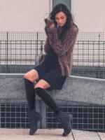 Warm Woolen High Knee Winter Long Socks - Image 2