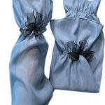 SUNPROOF ARM SLEEVES WITH BOW ( 1 PAIR )