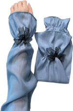 SUNPROOF ARM SLEEVES WITH BOW ( 1 PAIR )