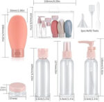 11 PCS Silicone Travel Bottle Set - Image 2